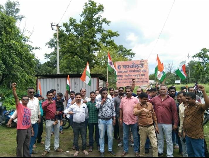 जिला प्रशासन की मध्यस्थता से बीकेएस का धरना समाप्त…