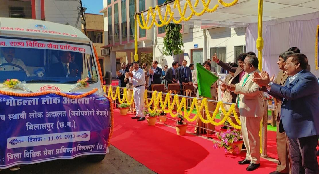 लोक अदालत ; लोगों की बुनियादी समस्याओं के निराकरण के लिये अब अदालत उनके द्वार पहुंचेगी- जस्टिस गौतम भादुड़ी