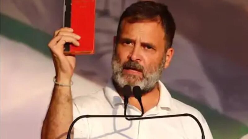 राहुल ने BJP-RSS को लोकतंत्र के लिए खतरा बताया, कहा- ये संविधान बदल देंगे और आरक्षण ख़त्म कर देंगे…