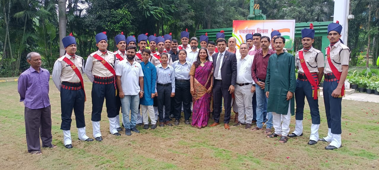 जिंदल स्टील एंड पॉवर के मशीनरी डिवीज़न में मनाया गया स्वतंत्रता दिवस…