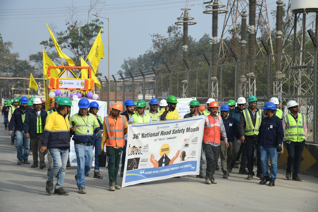 “बालको” ने विभिन्न जागरूकता कार्यक्रमों के साथ मनाया 36वां राष्ट्रीय सड़क सुरक्षा माह…,