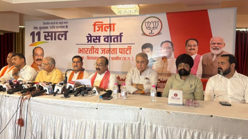 मोदी सरकार की पिछली 11 वर्षों की उपलब्धियां सदियों तक याद रखी जायेंगी – अरुण साव