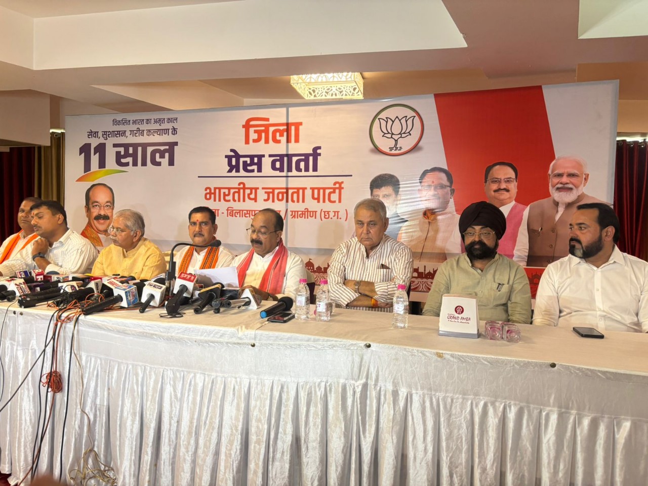 मोदी सरकार की पिछली 11 वर्षों की उपलब्धियां सदियों तक याद रखी जायेंगी – अरुण साव