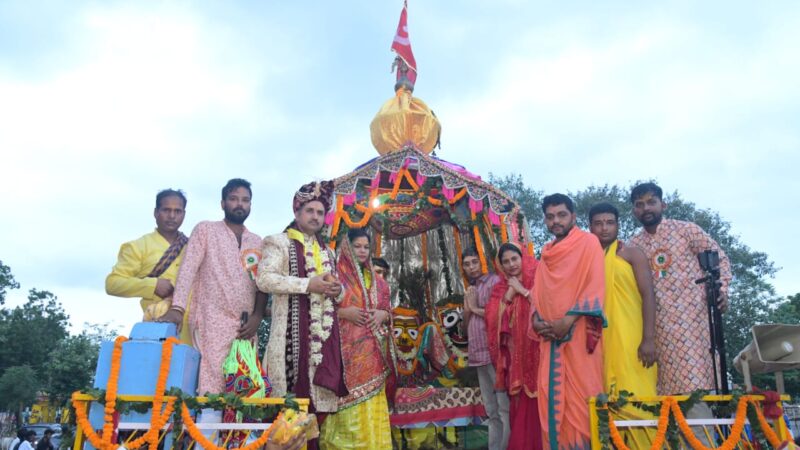 बालकोनगर में आयोजित भगवान जगन्नाथ बहुड़ा यात्रा उत्सव में उमड़े भक्तजन…