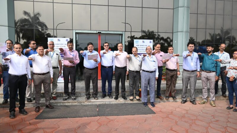 NTPC सीपत में शपथ ग्रहण के साथ सतर्कता जागरूकता सप्ताह का शुभारंभ…