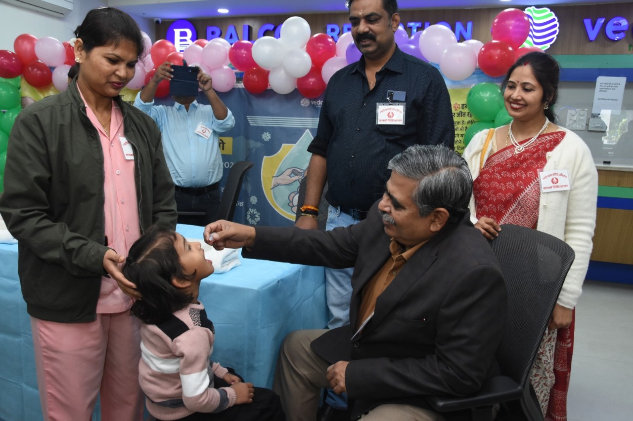 “बालको” अस्पताल ने 757 बच्चों को पिलाई पल्स पोलियो की दवा…