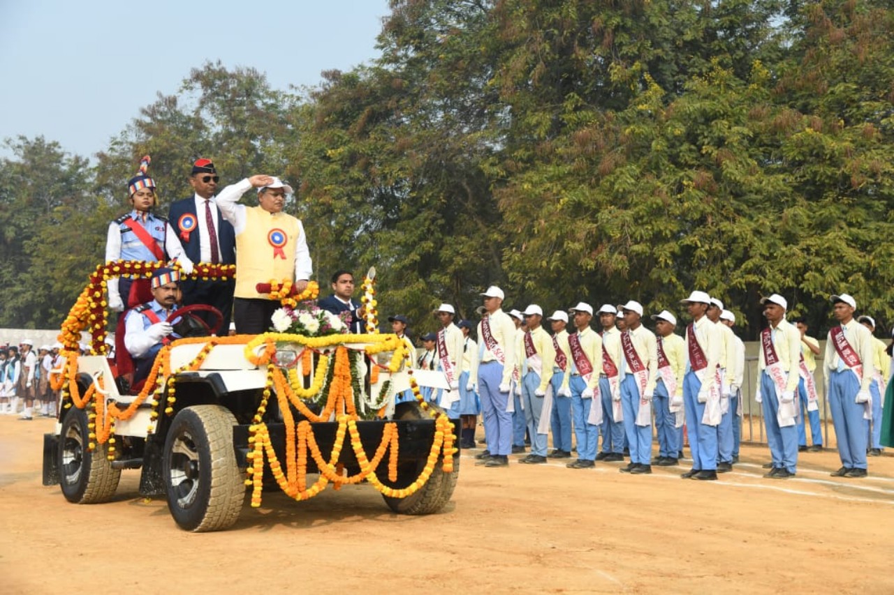 “बालको” ने बी.आर. आंबेडकर स्टेडियम में धूमधाम से मनाया 77वां गणतंत्र दिवस…बालको उत्पादन के साथ ही सर्वांगीण विकास के लिए प्रतिबद्ध है : सीईओ राजेश कुमार…