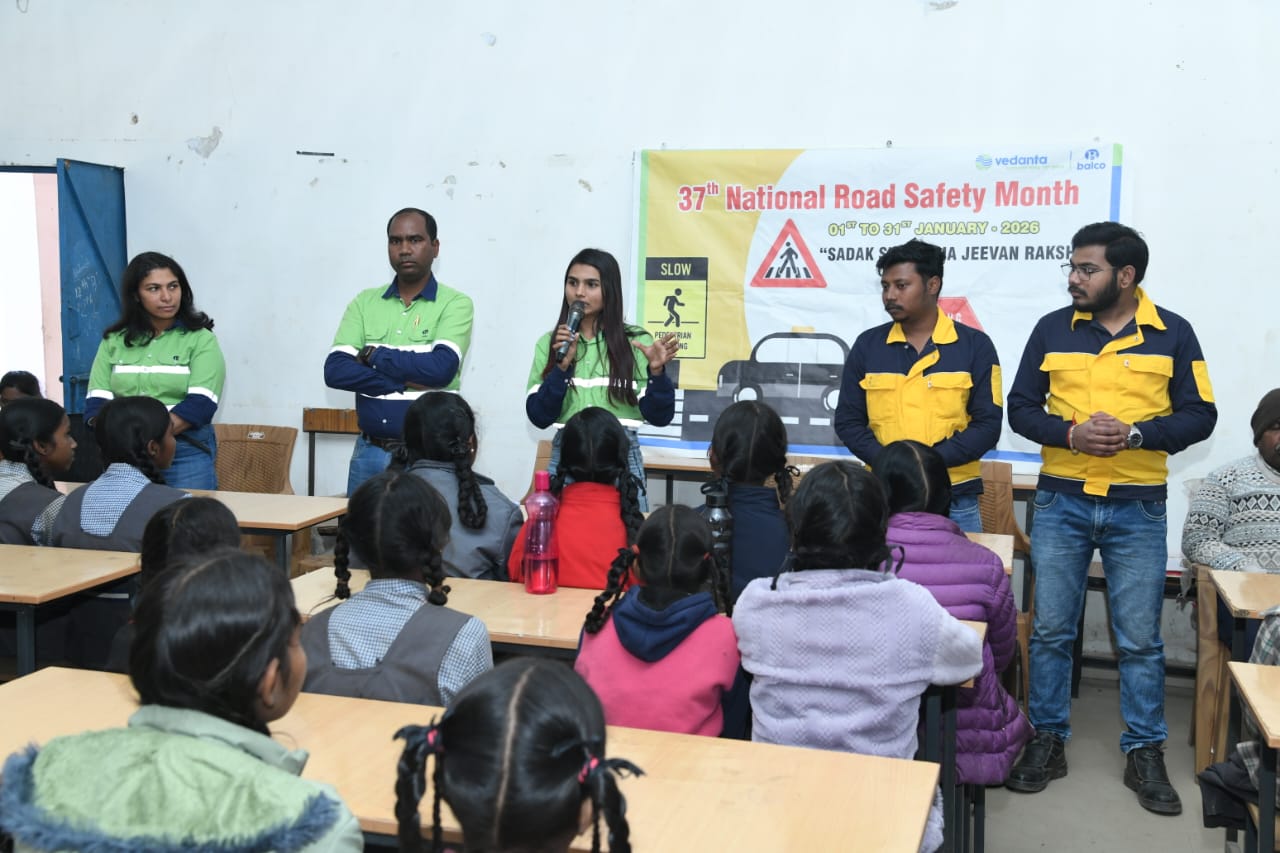 “बालको” ने 37वें राष्ट्रीय सड़क सुरक्षा माह पर चलाया जागरूकता अभियान…